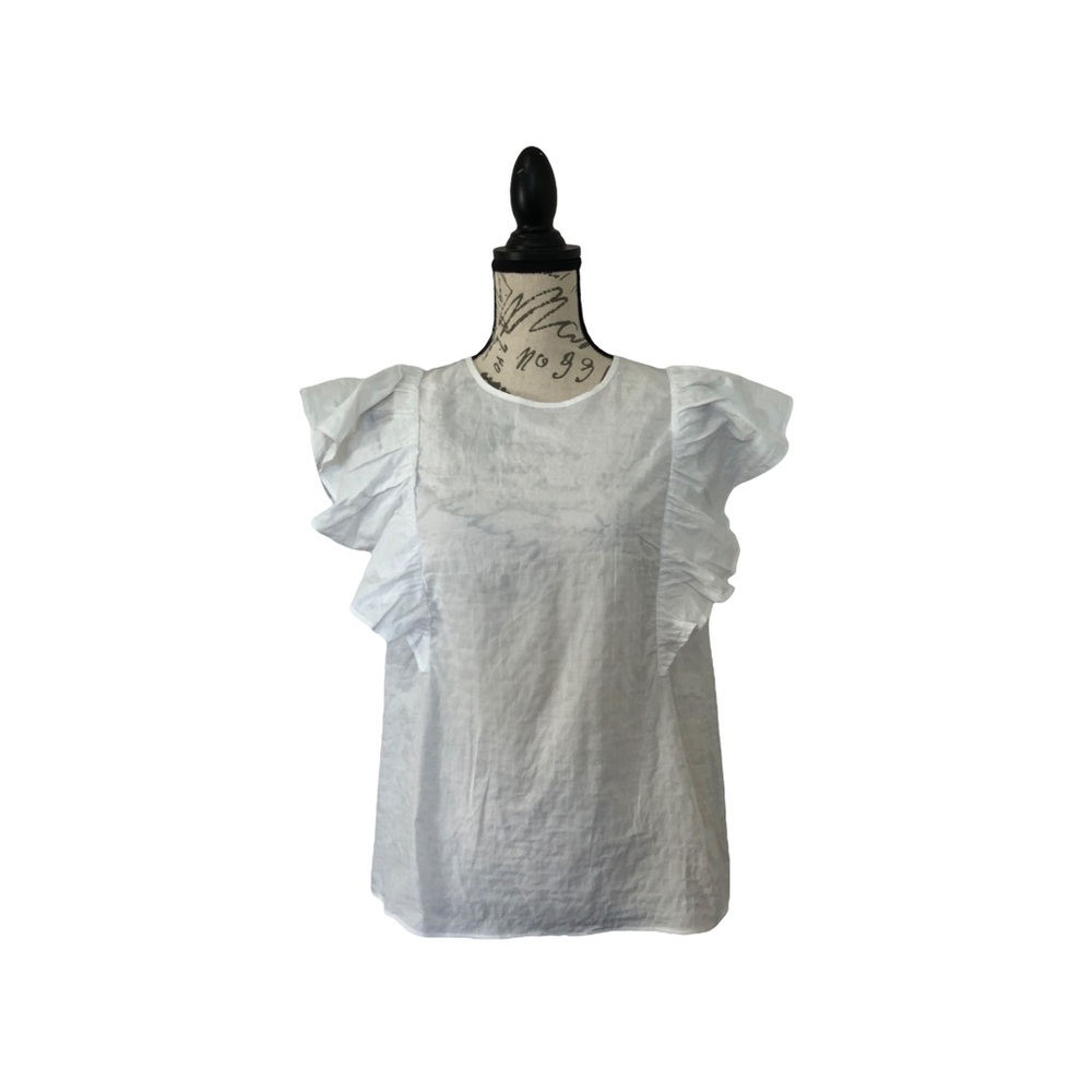 A New Day Womens Blouse Large White - Picture 1 of 11